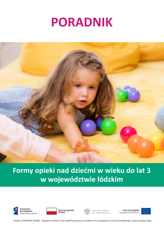 Otwieramy żłobki – bezpłatne szkolenia – poradnik